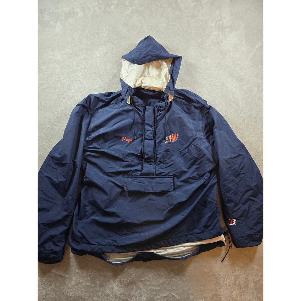 Boathouse Sports Gore Tex Jackets Womens L Hooded Bucknell Rowing USA Made *Read
